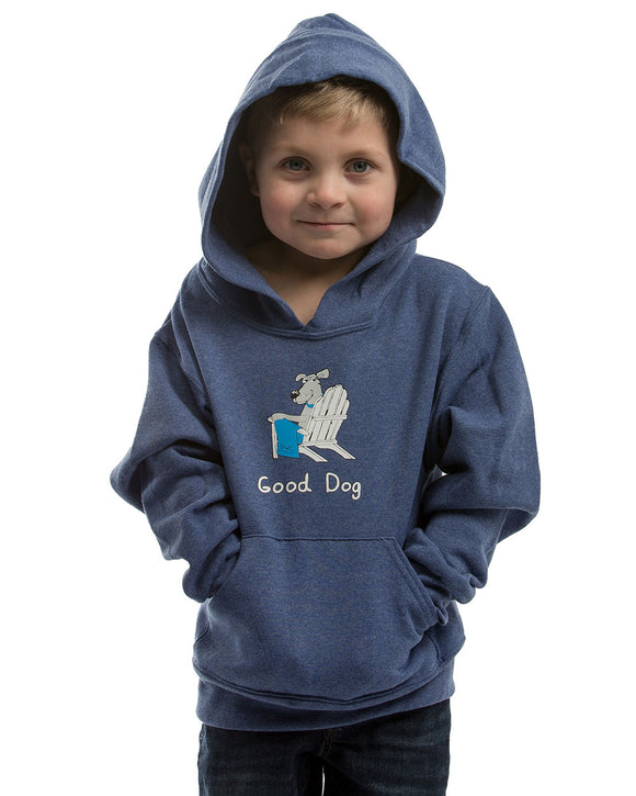 Wrapped in Love Youth Hoodie - Navy